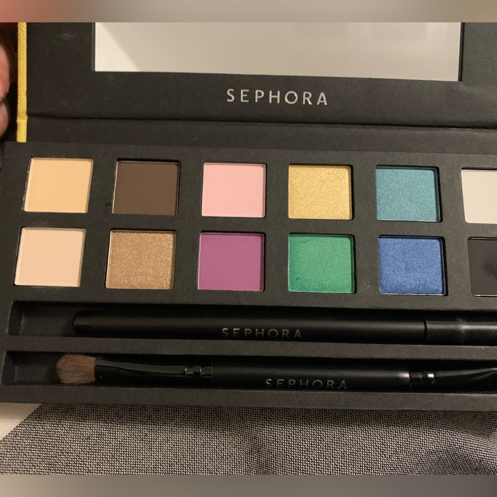 Sephora Colour Spectrum palette + brush&liner